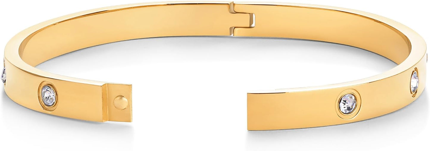 Halo Dot Armbånd | Guld