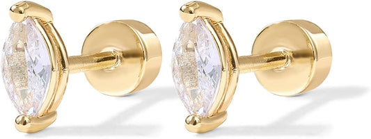 Pear Slibning Ørestikker | Guld