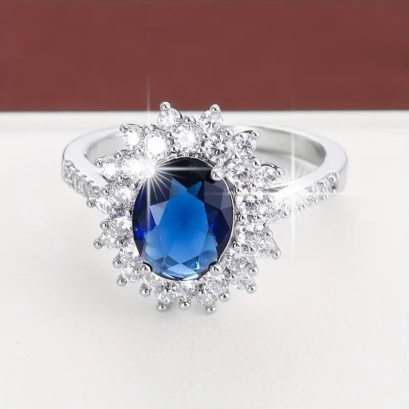 Vionne Saphirae Ring | Hvidguld