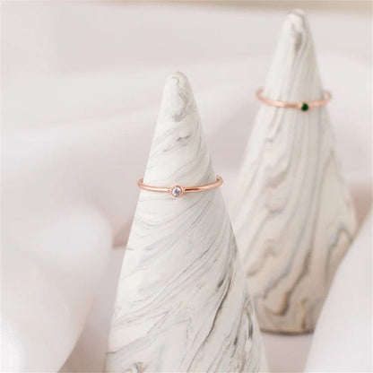 Amelia Fødselssten Stabel Ring