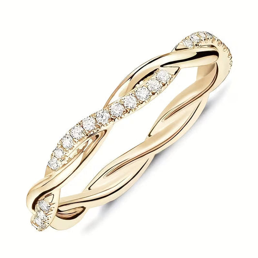 Two Style Accent Ring | Guld