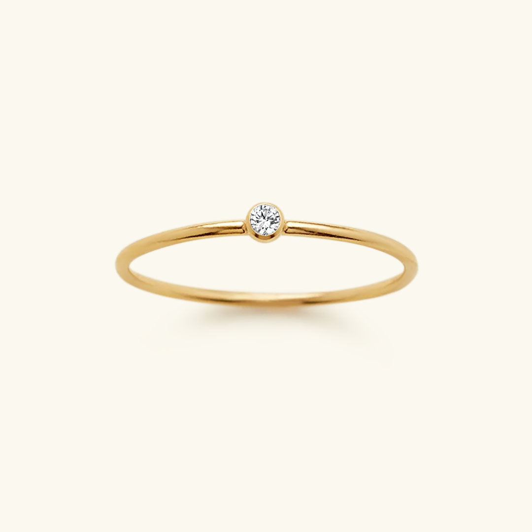Amelia Fødselssten Stabel Ring