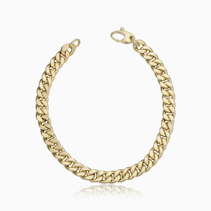 Estate Cubansk Armbånd | Guld