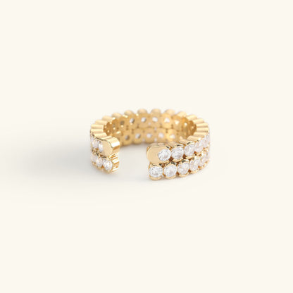 Cassandra Studded Guld Ring
