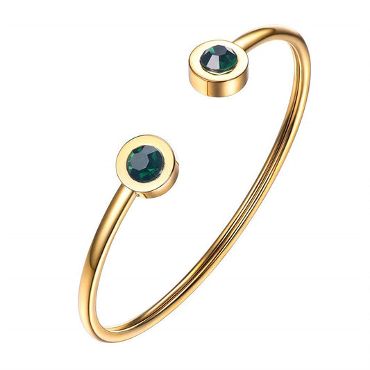 Verdant Manchet Armbånd | Guld