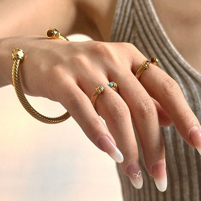 Thea Guld Armbånd