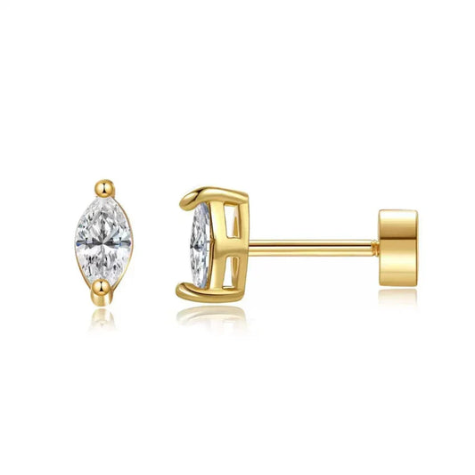 Pear Slibning Ørestikker | Guld