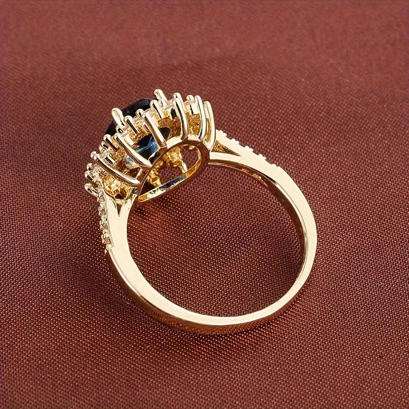 Vionne Saphirae Ring | Hvidguld