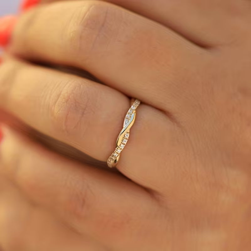 Two Style Accent Ring | Guld