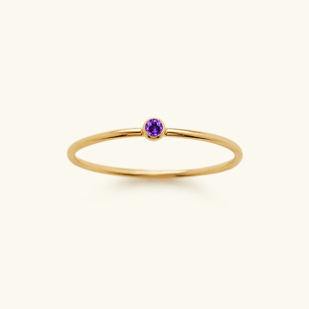Amelia Fødselssten Stabel Ring